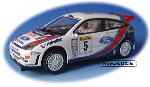 SCALEXTRIC Ford Focus WRC works # 5
